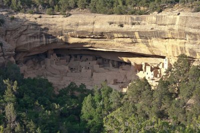 Cliff Palace; evening light