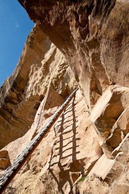 Balcony House entry ladder