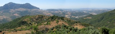 Panorama of Gibraltar from Gaucn