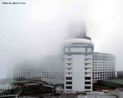 Mist Topped Hotel