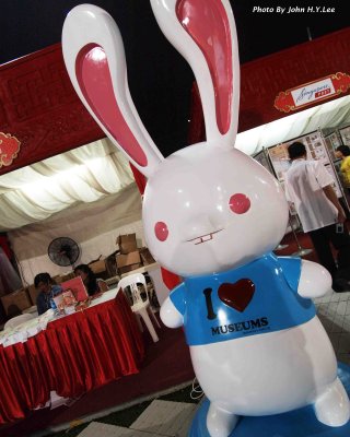 Museum Loving Rabbit