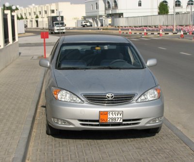 Jan 17 The temporary Camry a gift from SAS