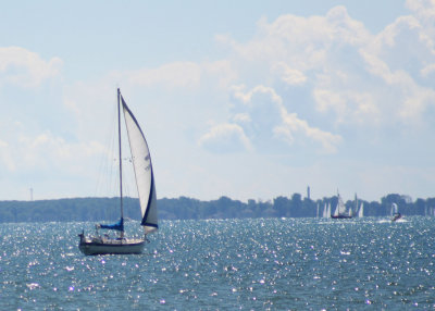 Sailing on Lake St. Clair