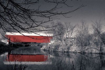Le pont rouge