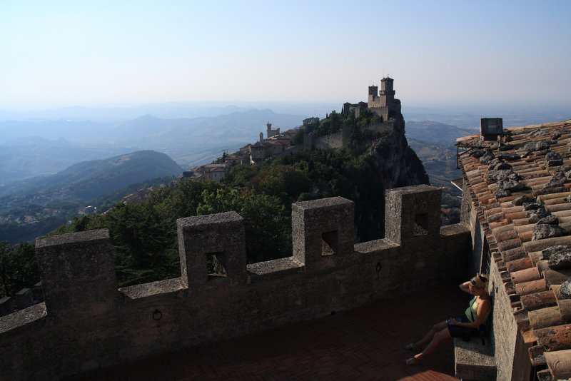 The rocks of San Marino