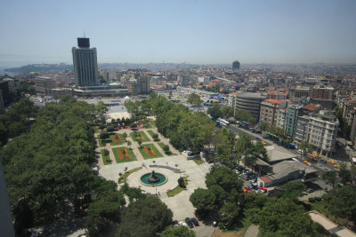 The view from Ceylan Hotel / Istambul