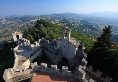 Vista della Cesta dalla Rocca / San Marino