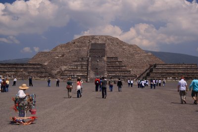 Teotihuacan - ruins of legendary city of Aztecs