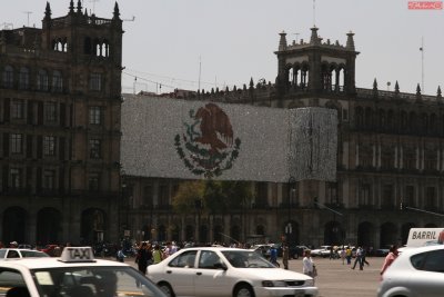 Plaza De La Constitution / main square of Mexico City