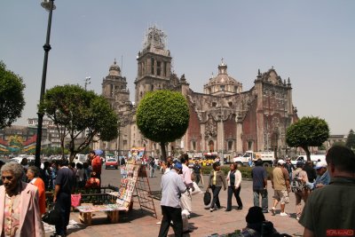 Catedral Metropolitana - The biggest church in  Latin America / Mexico City