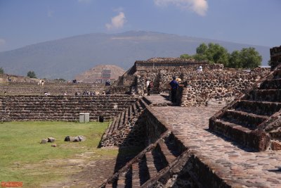 Teotihuacan - ruins of legendary city of Aztecs