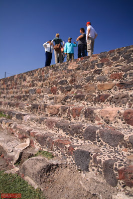 Teotihuacan - ruins of legendary city of Aztecs