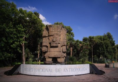 God of rain Tlaloca / Museo National de Antropologia