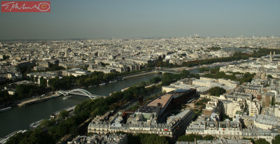 Paris, The view from Eiffel tower