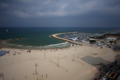 The beach of Tel-Aviv