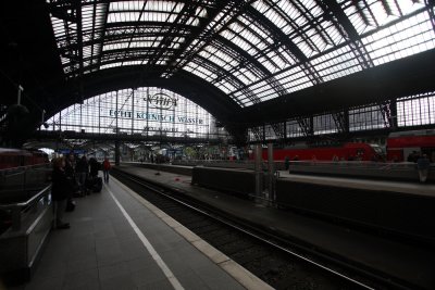 Railway station in Cologne