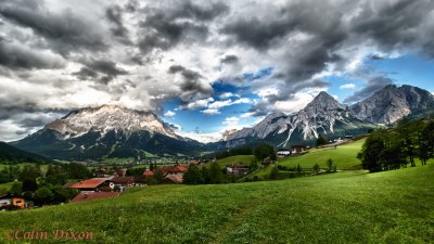 The Mountain's of the German Tyrol.