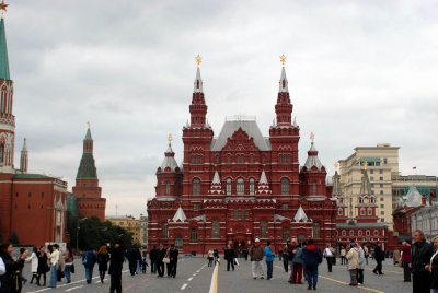 בכיכר האדומה - מוסקבה