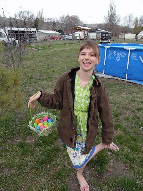 Look how many eggs I got!