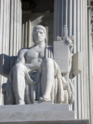 The Law (on Supreme Court Building)
