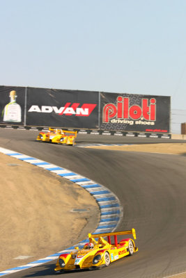Penske Porsche's in the Corkscrew
