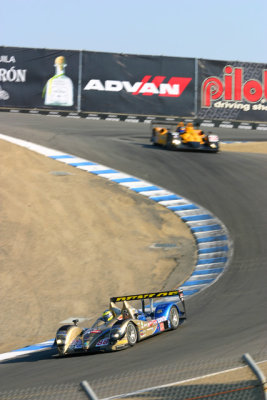 Creation being followed by a Lola in the Corkscrew