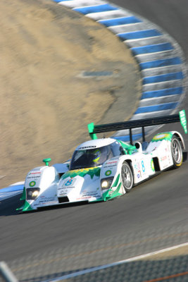 Mazda Lola Coupe in the cork screw