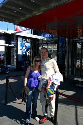 Lindsey with Jorg Bergmeister