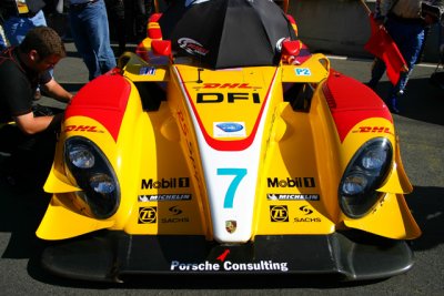 Nose of a Penske Porsche