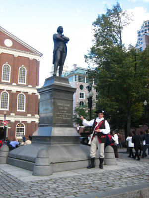 Statue of Sam Adams