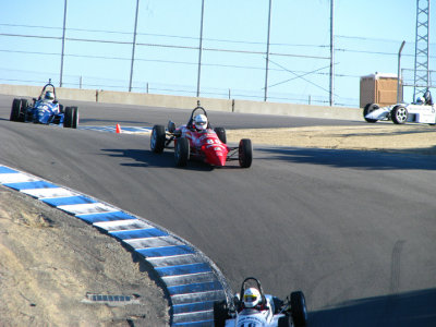 Group #2 cars in the Corkscrew