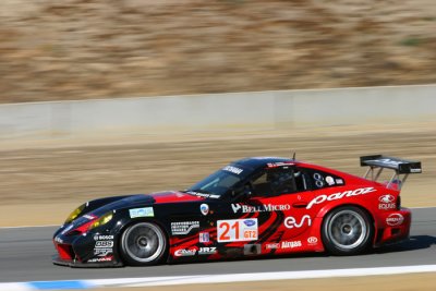 #21 PTG Panoz entering T10