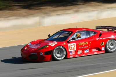 #62 Risi Competizione Ferrari exiting the Corkscrew