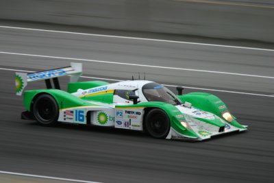 #16 Dyson Racing Lola braking for T2
