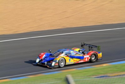 Oreca Peugeot in the Esses