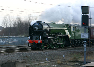 Tornado Passing Darlington Station