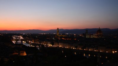 Sunset from Piazzale Michelangelo, Florence