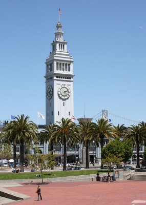 Ferry Building from Embarcadero Centre