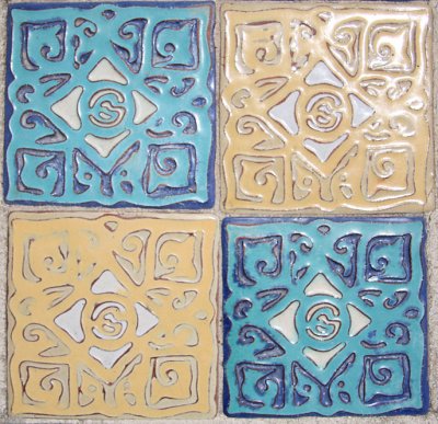 Ceramic Tiles, Hearst Castle