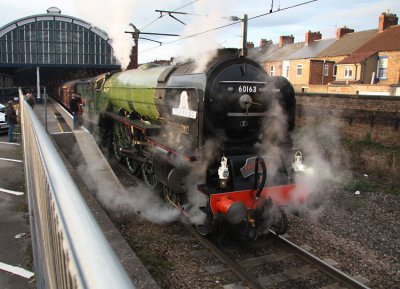 Tornado 60163, Darlington Station