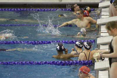 STA & NCS Swim Teams at Metro Championships - February 27, 2010