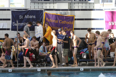 STA and NCS Swim Teams at WMPSSDL Relays - December 4, 2010