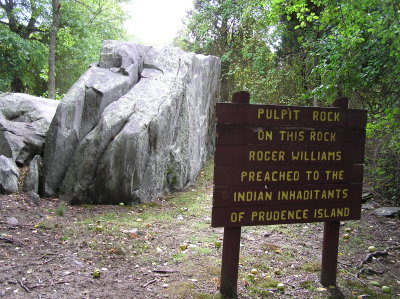 Pulpit Rock Prudence Island