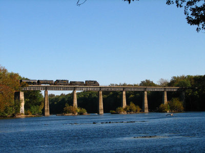 Crossing the bridge