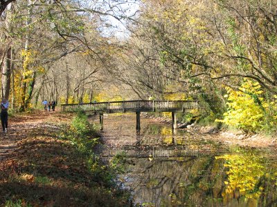 The bridge near mile 8