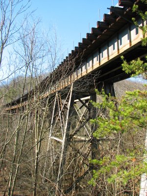 Railroad Trestle at McCoys Ferry - 2nd Perspective