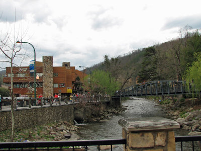 West Prong of the Little Pigeon River in Gatlinburg