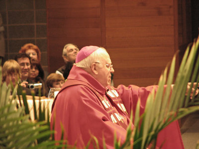 Bishop Gonzales asking questions