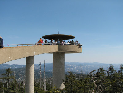 Smoky Mountains on Day 5 - Clingman's Dome