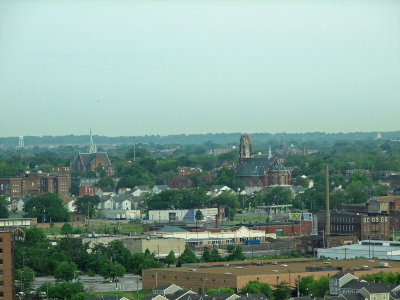Rooftops and Spires of St Louis